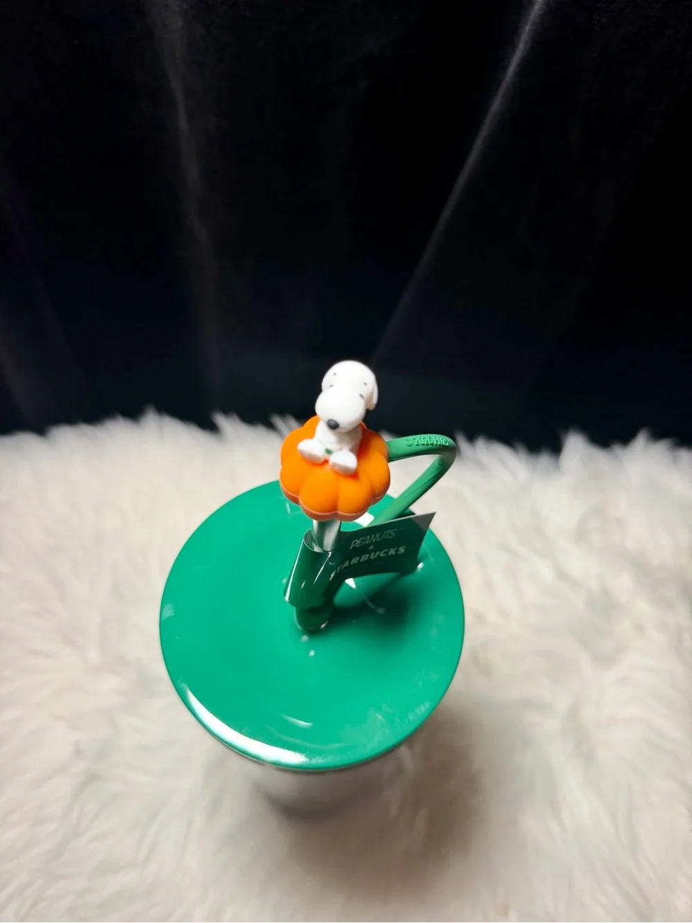 Starbucks Peanuts Snoopy Plush & Fall Tumbler Set